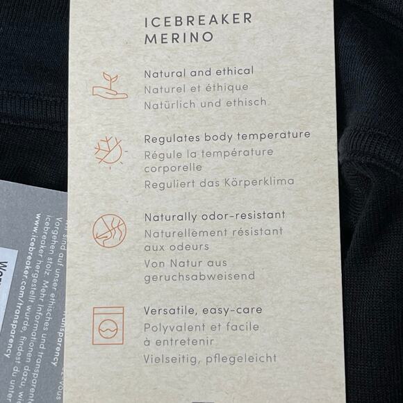 Icebreaker womens Rye Lane Dress size Medium Half Zip Cotton/Wool New with tags - Picture 14 of 16